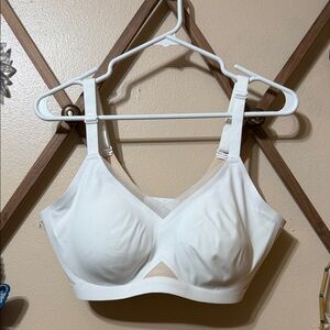 Classic White Comfort Bra